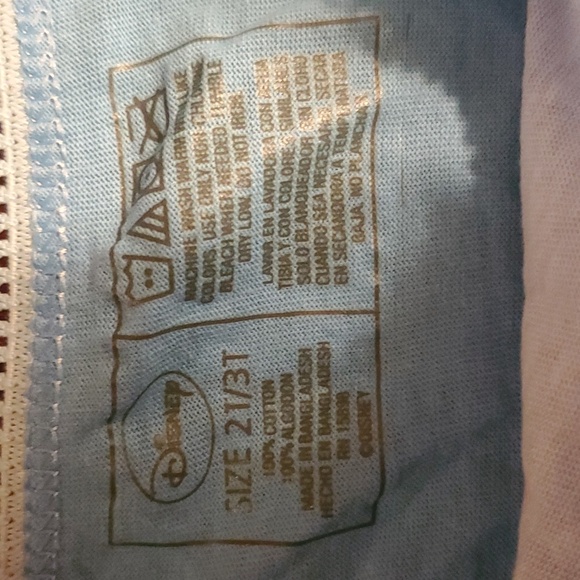 NEW Disney Cinderella Girls Blue Tank Top & Underwear - Size 2T-3T - Picture 5 of 8